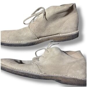 SEAVEES 1267 3 Eye Chukka Mens Sand Leather Boots Size 12